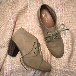 Women’s Taupe Booties/Shoes - Restricted
